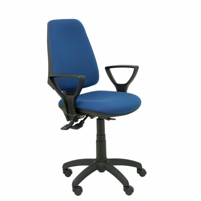 PIQUERAS Y CRESPO Silla Elche S Bali Azul Marino con Brazos Fijos