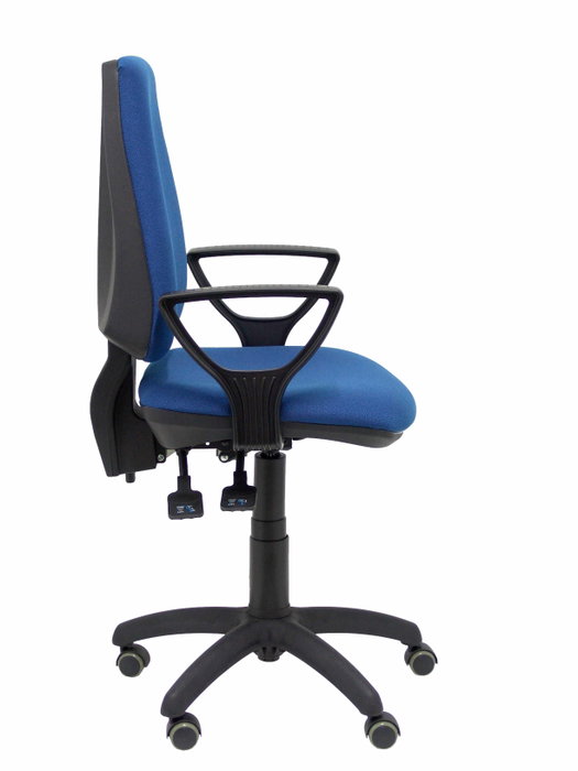 PIQUERAS Y CRESPO Silla de oficina Elche Azul marino con mecanismo Asincro
