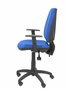 PIQUERAS Y CRESPO Silla Elche con mecanismo Asincro, Brazos 1D y Tela Azul