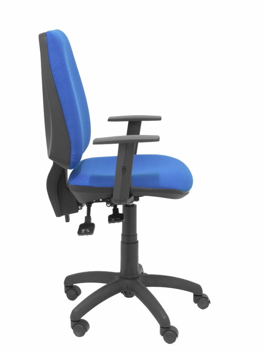 PIQUERAS Y CRESPO Silla Elche con mecanismo Asincro, Brazos 1D y Tela Azul PIQUERAS Y CRESPO Silla Elche con mecanismo Asincro, Brazos 1D y Tela Azul