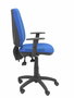 PIQUERAS Y CRESPO Silla Elche con mecanismo Asincro, Brazos 1D y Tela Azul
