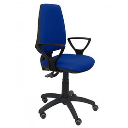PIQUERAS Y CRESPO Silla Elche S Bali Azul con Brazos Fijos