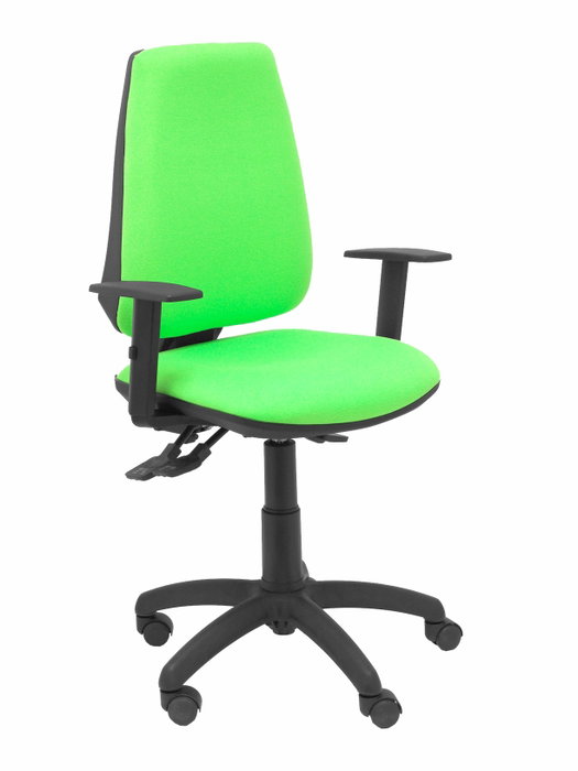 PIQUERAS Y CRESPO Silla de oficina Elche con mecanismo asíncrono, tela Pistacho y brazos regulables PIQUERAS Y CRESPO Silla de oficina Elche con mecanismo asíncrono, tela Pistacho y brazos regulables