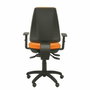 PIQUERAS Y CRESPO Silla de oficina Elche con mecanismo asíncrono y tela naranja