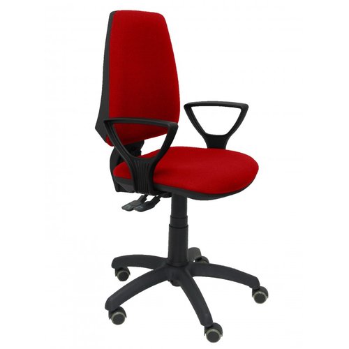 PIQUERAS Y CRESPO Silla de oficina Elche con mecanismo Asincro tapizada en Rojo PIQUERAS Y CRESPO Silla de oficina Elche con mecanismo Asincro tapizada en Rojo