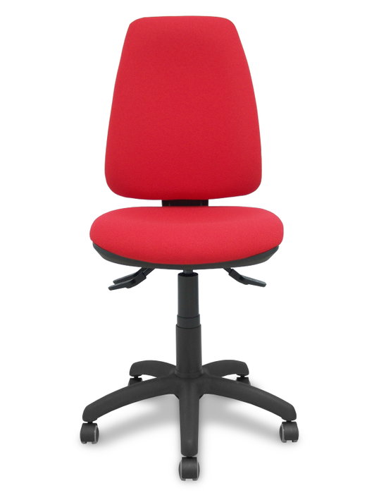 PIQUERAS Y CRESPO Silla de oficina Elche con mecanismo Asincro en color Rojo PIQUERAS Y CRESPO Silla de oficina Elche con mecanismo Asincro en color Rojo