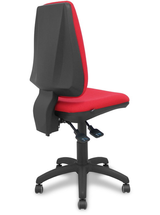 PIQUERAS Y CRESPO Silla de oficina Elche con mecanismo Asincro en color Rojo PIQUERAS Y CRESPO Silla de oficina Elche con mecanismo Asincro en color Rojo