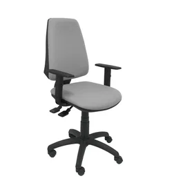 PIQUERAS Y CRESPO Silla Elche S Bali Gris con Brazos Regulables