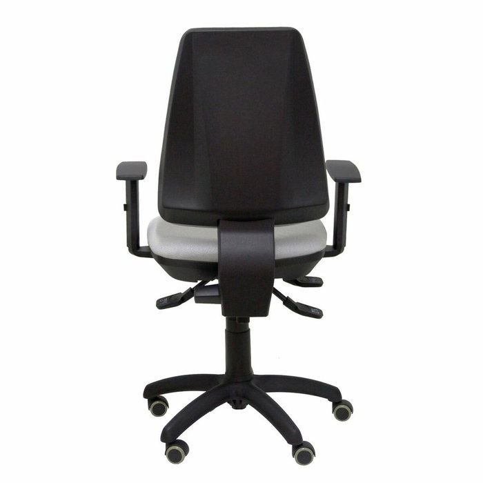 PIQUERAS Y CRESPO Silla de oficina Elche con mecanismo asíncrono y brazos regulables, Gris