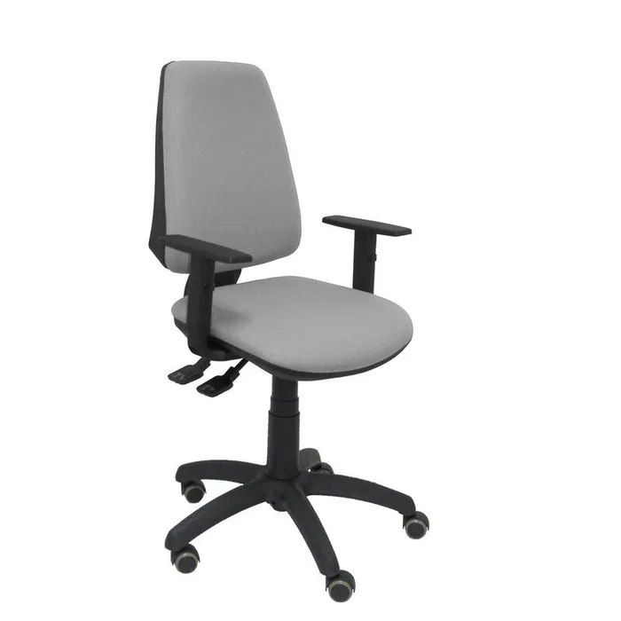 PIQUERAS Y CRESPO Silla de oficina Elche con mecanismo asíncrono y brazos regulables, Gris PIQUERAS Y CRESPO Silla de oficina Elche con mecanismo asíncrono y brazos regulables, Gris
