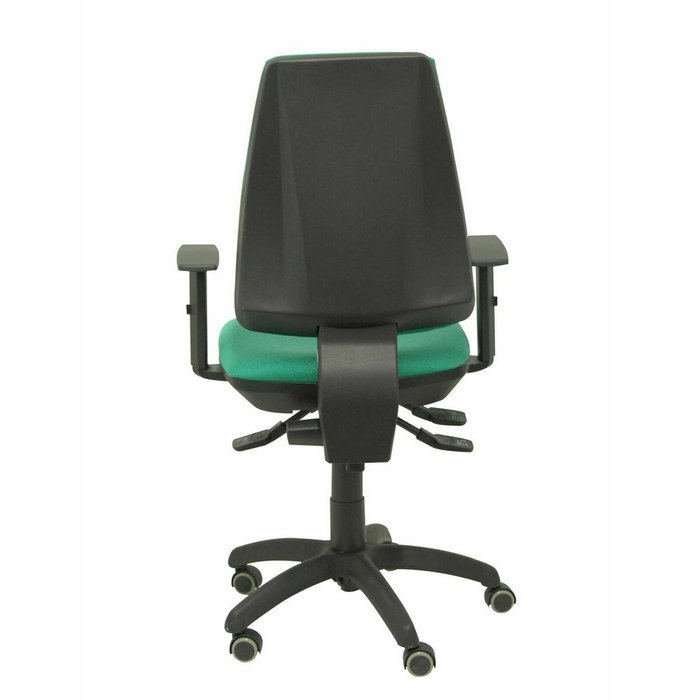 PIQUERAS Y CRESPO Silla Elche con mecanismo asíncrono y brazos regulables Verde esmeralda PIQUERAS Y CRESPO Silla Elche con mecanismo asíncrono y brazos regulables Verde esmeralda