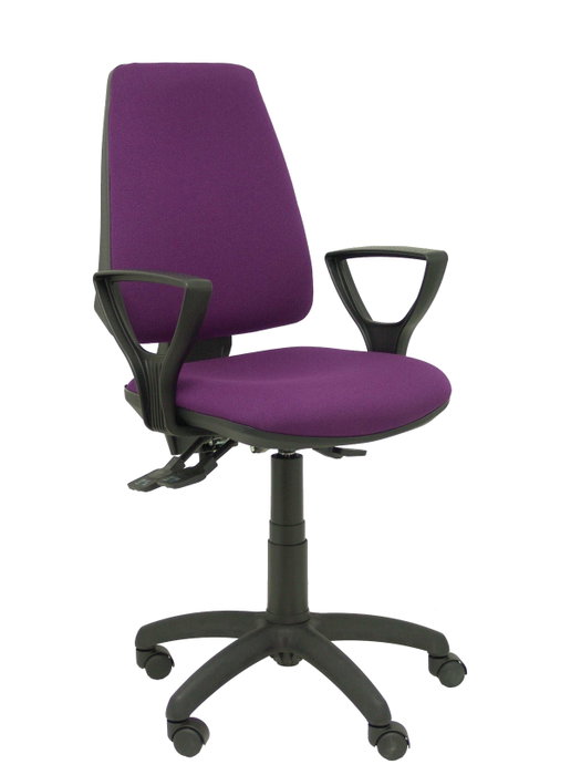 PIQUERAS Y CRESPO Silla Elche con Mecanismo Asíncrono y Brazos Fijos, Morado PIQUERAS Y CRESPO Silla Elche con Mecanismo Asíncrono y Brazos Fijos, Morado