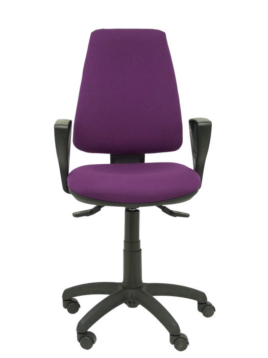 PIQUERAS Y CRESPO Silla Elche con Mecanismo Asíncrono y Brazos Fijos, Morado PIQUERAS Y CRESPO Silla Elche con Mecanismo Asíncrono y Brazos Fijos, Morado