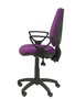 PIQUERAS Y CRESPO Silla Elche con Mecanismo Asíncrono y Brazos Fijos, Morado