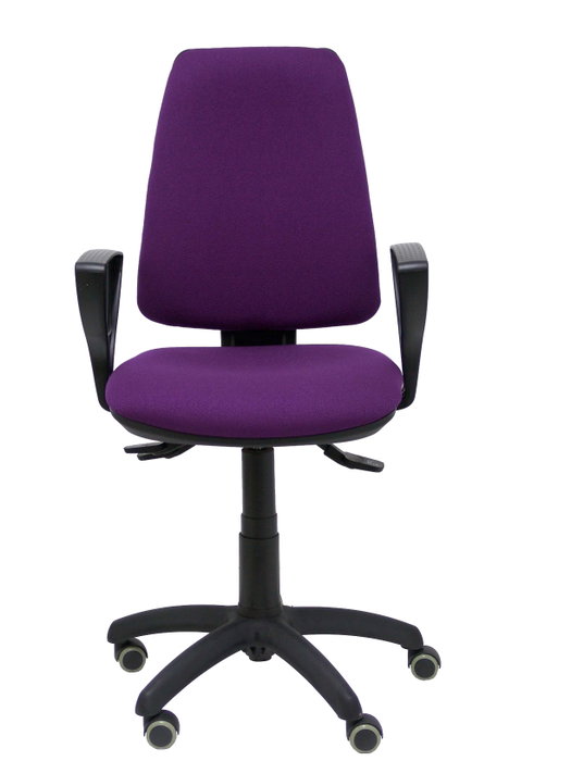PIQUERAS Y CRESPO Silla de oficina Elche con mecanismo Asincro, Tapizada en Tela Morada PIQUERAS Y CRESPO Silla de oficina Elche con mecanismo Asincro, Tapizada en Tela Morada