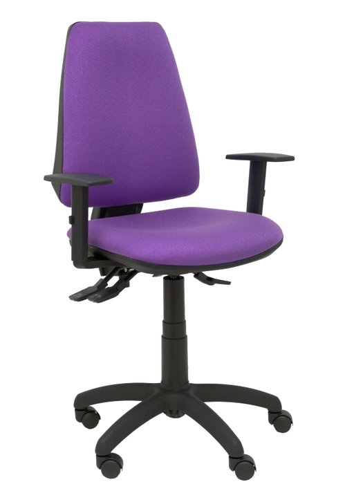 PIQUERAS Y CRESPO Silla Elche con Mecanismo Asíncrono y Brazos 1D, Lila PIQUERAS Y CRESPO Silla Elche con Mecanismo Asíncrono y Brazos 1D, Lila