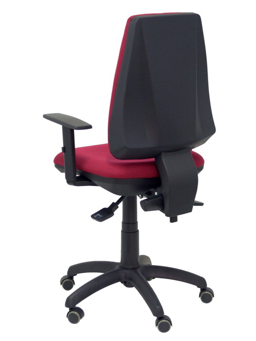 PIQUERAS Y CRESPO Silla Elche con Mecanismo Asíncrono, Brazos 1D y Tela Granate PIQUERAS Y CRESPO Silla Elche con Mecanismo Asíncrono, Brazos 1D y Tela Granate