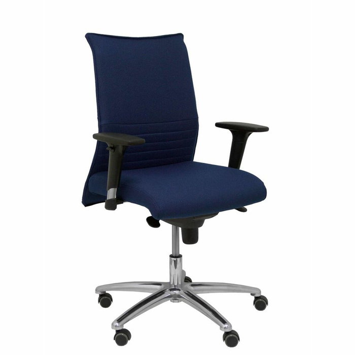 PIQUERAS Y CRESPO Silla Albacete Confidente con Mecanismo Sincro, Azul Marino PIQUERAS Y CRESPO Silla Albacete Confidente con Mecanismo Sincro, Azul Marino