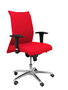 PIQUERAS Y CRESPO Silla Albacete Confidente Bali Rojo con Mecanismo Sincro y Base de Aluminio
