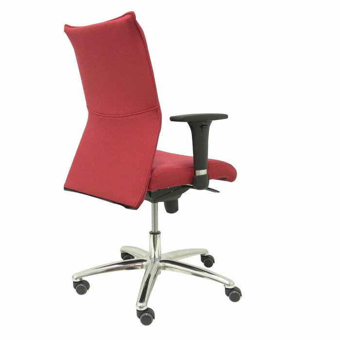 PIQUERAS Y CRESPO Silla Albacete Confidente Bali Granate con Mecanismo Sincro y Brazos 1D PIQUERAS Y CRESPO Silla Albacete Confidente Bali Granate con Mecanismo Sincro y Brazos 1D