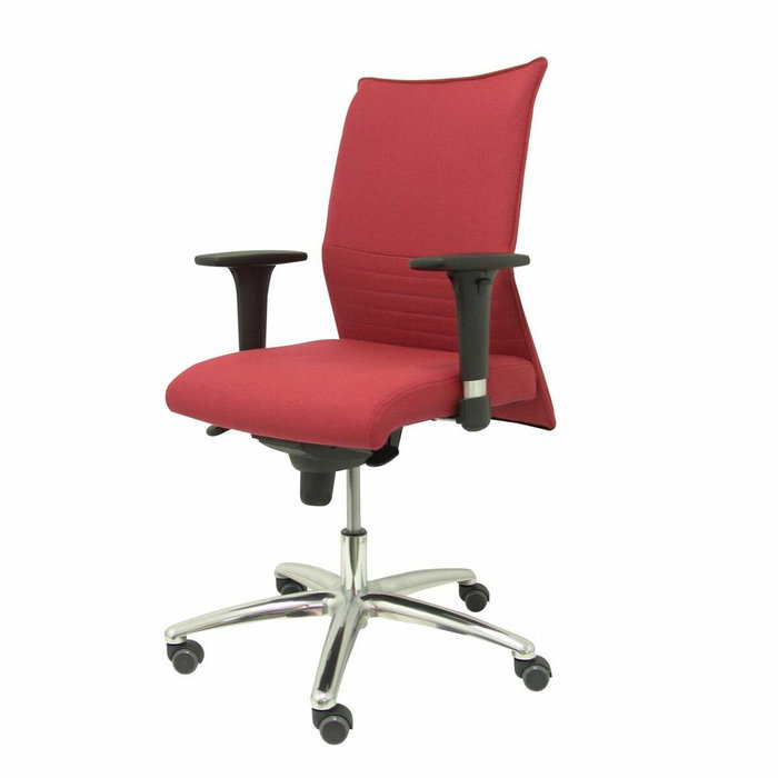 PIQUERAS Y CRESPO Silla Albacete Confidente Bali Granate con Mecanismo Sincro y Brazos 1D PIQUERAS Y CRESPO Silla Albacete Confidente Bali Granate con Mecanismo Sincro y Brazos 1D