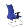 PIQUERAS Y CRESPO Sillón Albacete Confidente Patín Bali Azul