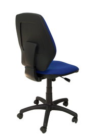 PIQUERAS Y CRESPO Silla Hoya con mecanismo sincro, tapizado Arán azul