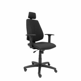 Silla de Oficina con Cabecero Montalvos Piqueras y Crespo 942252 Negro