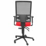 NOWY STYL Silla TakTik con asiento rojo y respaldo de malla negro