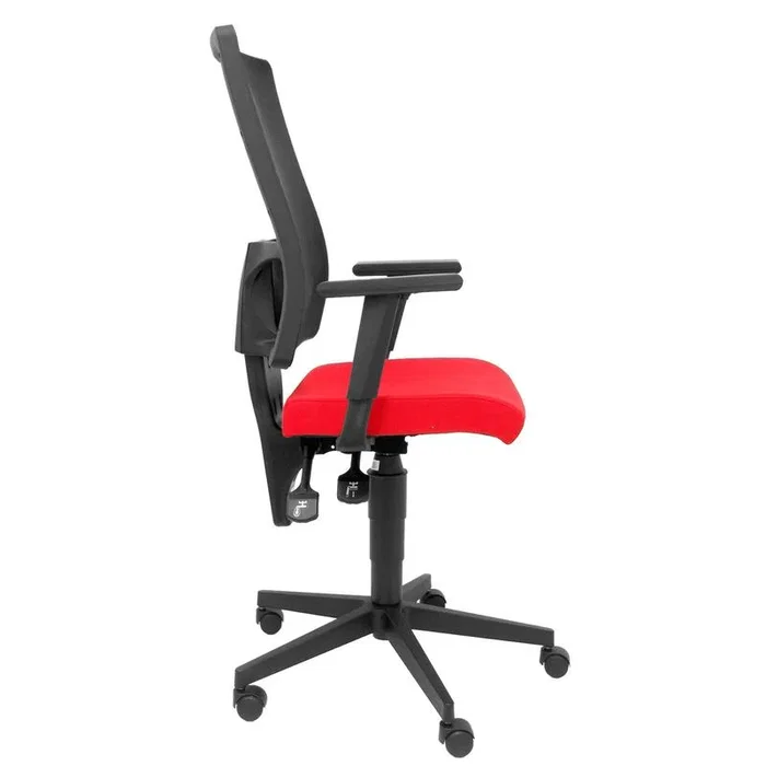 NOWY STYL Silla de oficina TakTik con asiento Bali Rojo y respaldo de malla Negro NOWY STYL Silla de oficina TakTik con asiento Bali Rojo y respaldo de malla Negro