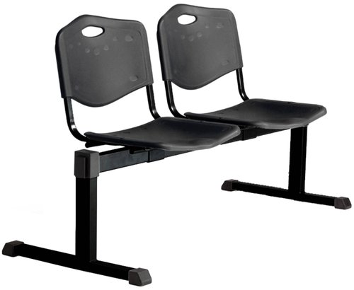 PIQUERAS Y CRESPO Bancada Iso Plastic 2 Plazas PVC Negro