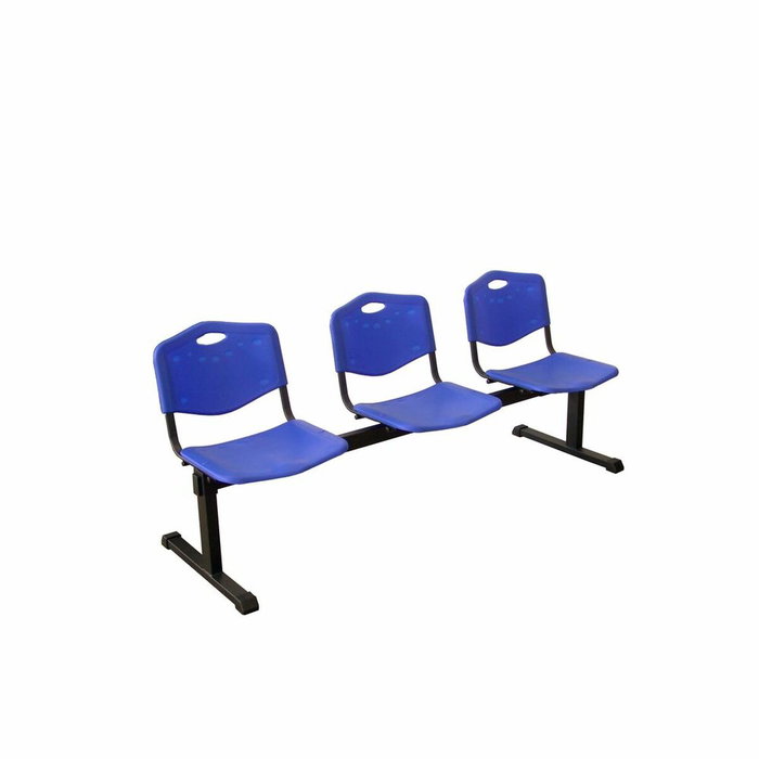 Piqueras y Crespo Bancada ISO 3 Plazas PVC Azul