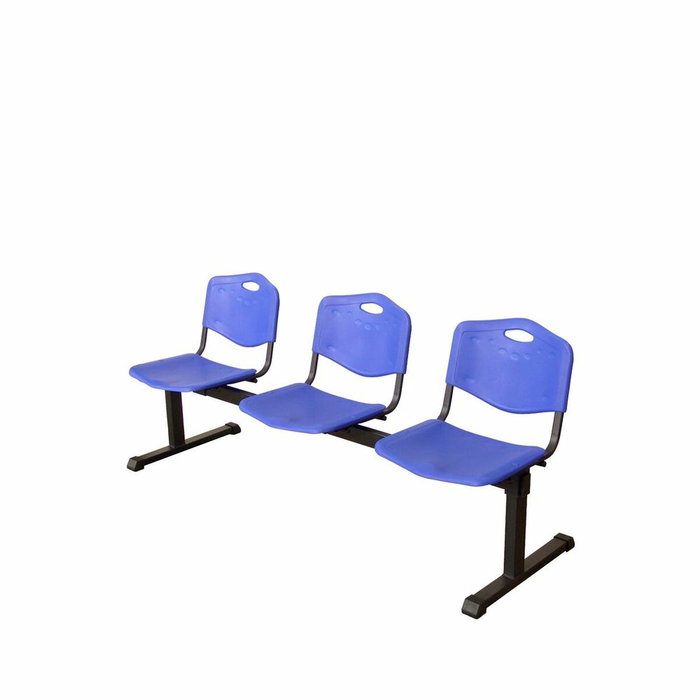 Piqueras y Crespo Bancada ISO 3 Plazas PVC Azul