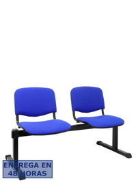 Piqueras Y Crespo Bancada Iso 2 plazas Aran azul