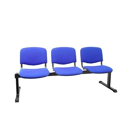 Piqueras y Crespo Bancada Iso 3 plazas azul Piqueras y Crespo Bancada Iso 3 plazas azul