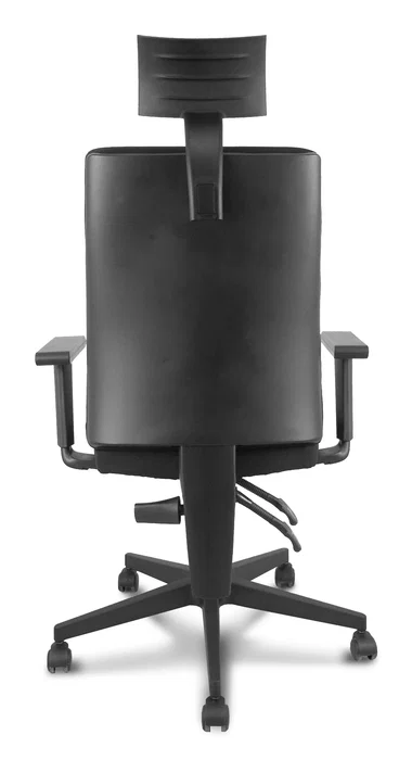 Piqueras y Crespo Silla I-Line con Cabecero y Brazos Regulables Negro
