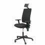 NOWY STYL Silla de oficina I-Line con brazos regulables y cabecero, Negro