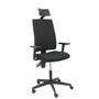 NOWY STYL Silla de oficina I-Line con brazos regulables y cabecero, Negro
