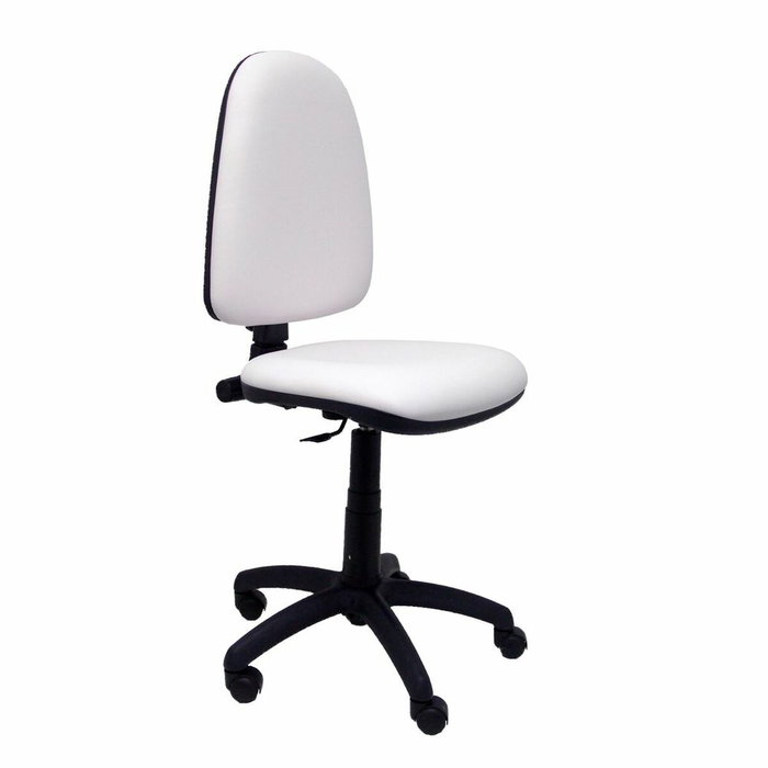 PIQUERAS Y CRESPO Silla Aýna en símilpiel blanco sin brazos