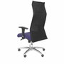 PIQUERAS Y CRESPO Sillón Sahuco XL con Mecanismo Sincro, Azul Claro y Negro