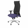 PIQUERAS Y CRESPO Sillón Sahuco XL con Mecanismo Sincro, Azul Claro y Negro