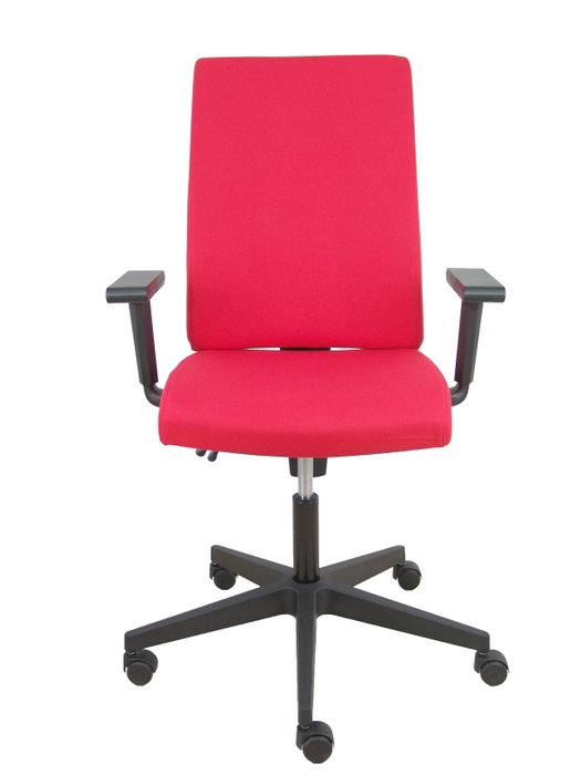Silla de oficina I-Line con mecanismo Contacto permanente de doble maneta tapizada con Tela color Negro. Equipada con Base poliamida negra, Brazos 1D y Ruedas autofrenantes Silla de oficina I-Line con mecanismo Contacto permanente de doble maneta tapizada con Tela color Negro. Equipada con Base poliamida negra, Brazos 1D y Ruedas autofrenantes