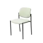 Piqueras y Crespo Silla fija Styl Bali gris claro chasis negro
