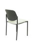 Silla Styl tapizada con Tela color Gris claro. Sin brazos