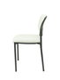 Silla Styl tapizada con Tela color Gris claro. Sin brazos