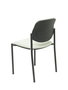 Silla Styl tapizada con Tela color Gris claro. Sin brazos