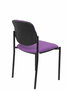 NOWY STYL Silla fija Styl Bali lila con chasis negro