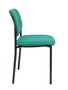 NOWY STYL Silla fija Styl Bali verde esmeralda chasis negro