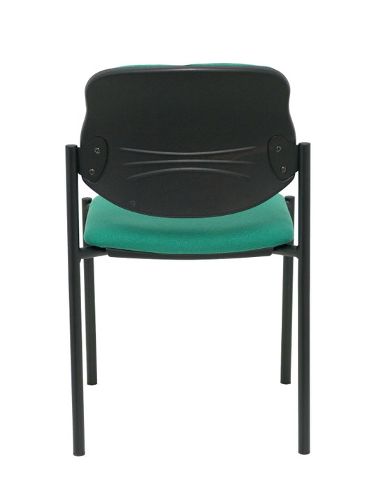 NOWY STYL Silla fija Styl Bali verde esmeralda chasis negro