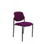 NOWY STYL Silla Styl tapizada en tela color morado sin brazos